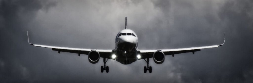plane flying
